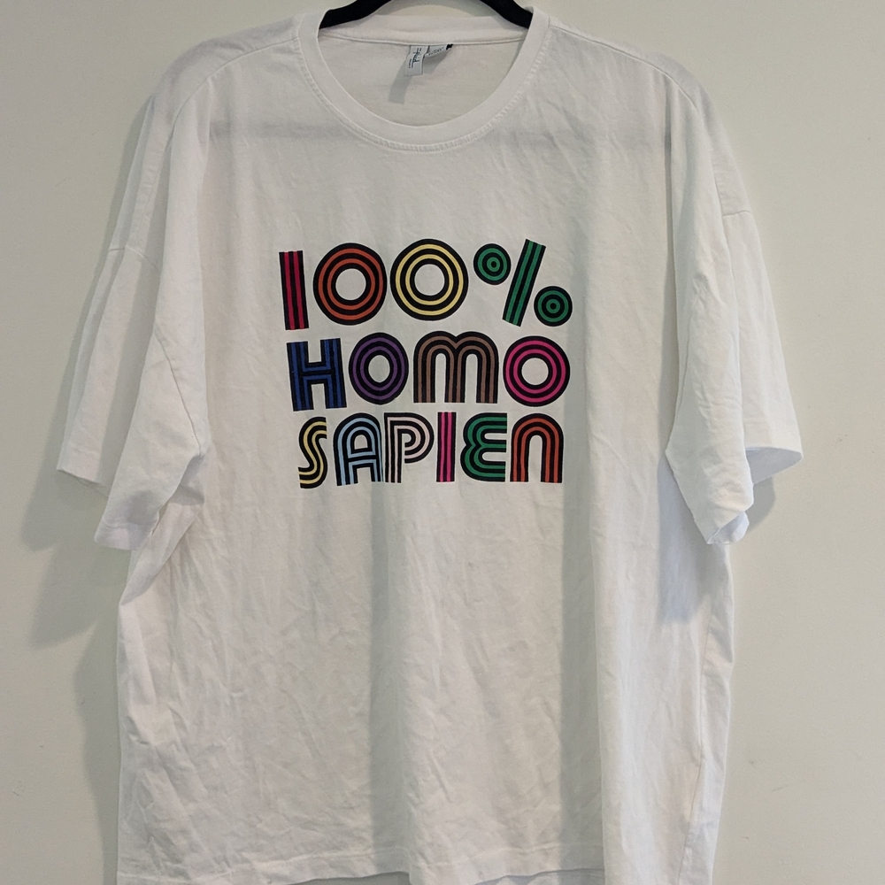 The Phluid Pride Project White T-Shirt Size Small/Medium